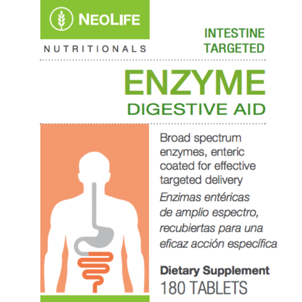 Enzyme Digestive Aid 180 tabs #3520