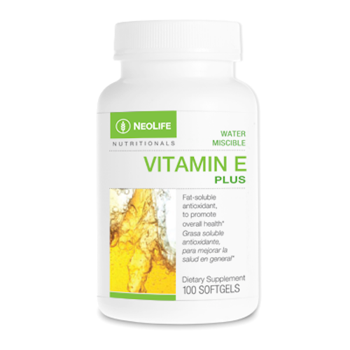 Vitamin E Plus (8 forms) Water Miscible faster more efficient absorption & digestion 100 caps 275 IU No GMOs #3340