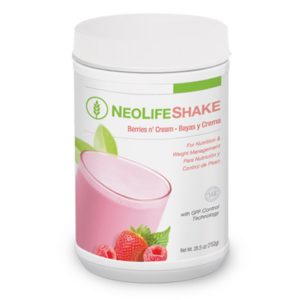 NeoLifeShake - Berries n' Cream no GMOs 15 servings #3805