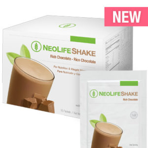 NeoLifeShake Packets-Rich Chocolate no GMOs 15 packets #3809