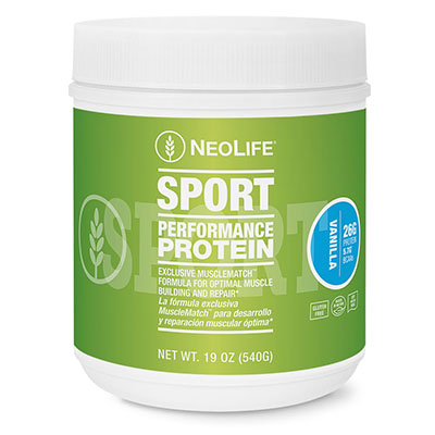 Sport Performance Whey Protein Vanilla #3212 Case of 6-0