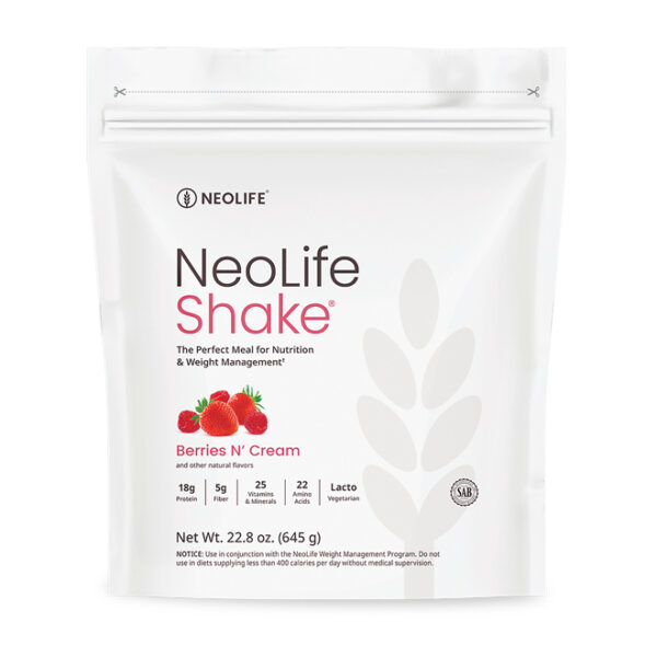 NeoLifeShake Berries n' Cream 15 servings #3813